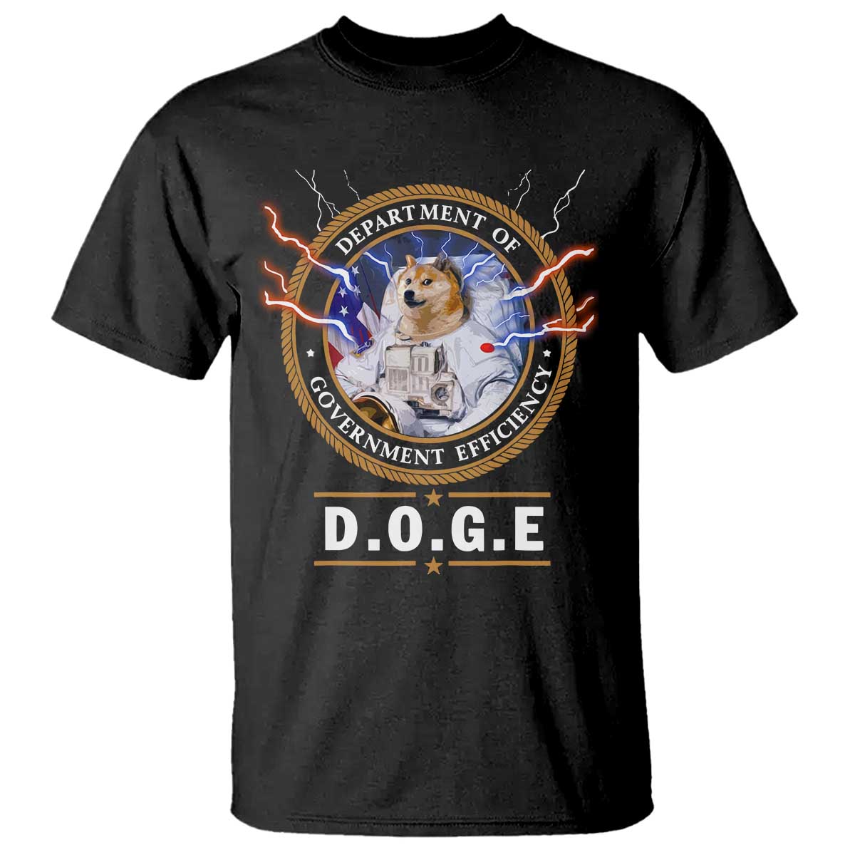 DOGE Department of Government Efficiency T Shirt Crypto Meme