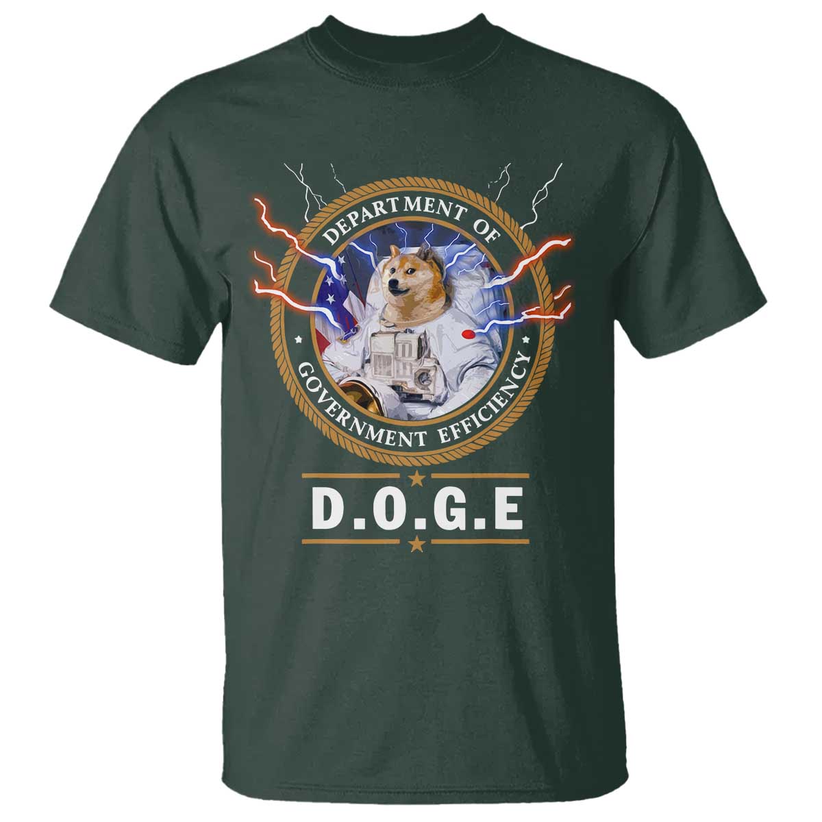 DOGE Department of Government Efficiency T Shirt Crypto Meme