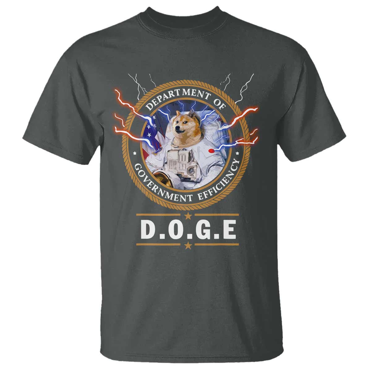DOGE Department of Government Efficiency T Shirt Crypto Meme