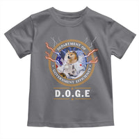 DOGE Department of Government Efficiency Toddler T Shirt Crypto Meme