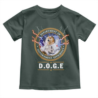 DOGE Department of Government Efficiency Toddler T Shirt Crypto Meme