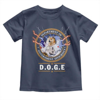 DOGE Department of Government Efficiency Toddler T Shirt Crypto Meme