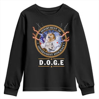 DOGE Department of Government Efficiency Youth Sweatshirt Crypto Meme