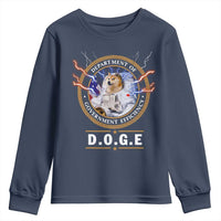 DOGE Department of Government Efficiency Youth Sweatshirt Crypto Meme