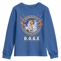 DOGE Department of Government Efficiency Youth Sweatshirt Crypto Meme