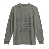 D.O.G.E. DOGE Department of Government Efficiency Long Sleeve Shirt