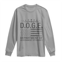 D.O.G.E. DOGE Department of Government Efficiency Long Sleeve Shirt