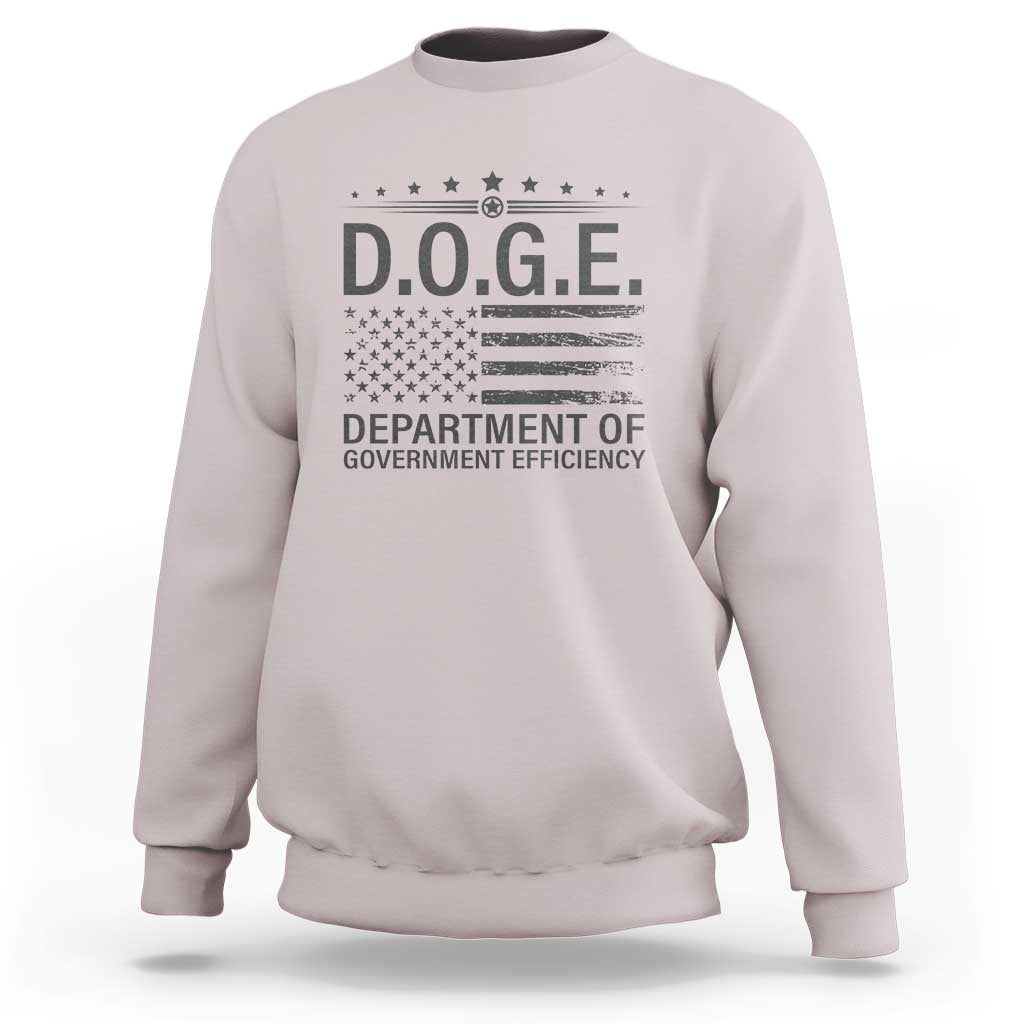 D.O.G.E. DOGE Department of Government Efficiency Sweatshirt TS10