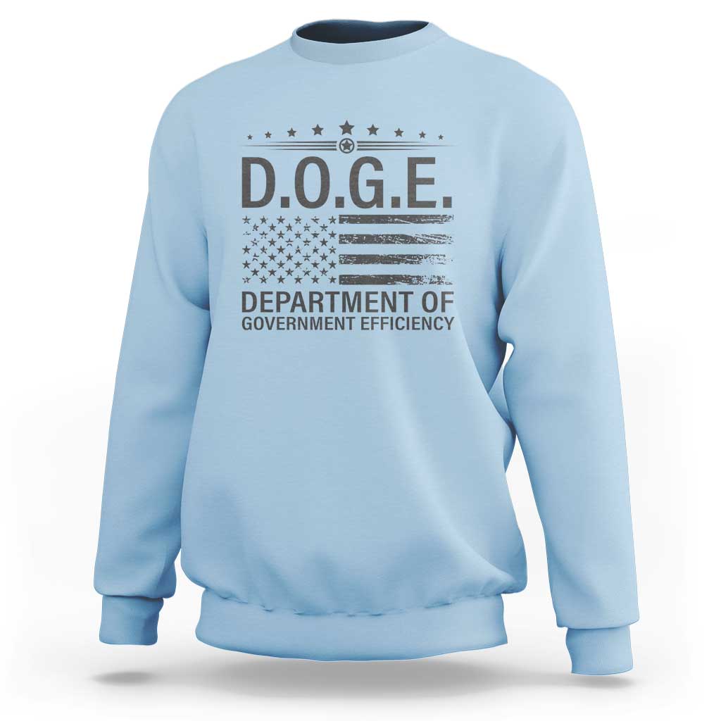 D.O.G.E. DOGE Department of Government Efficiency Sweatshirt TS10