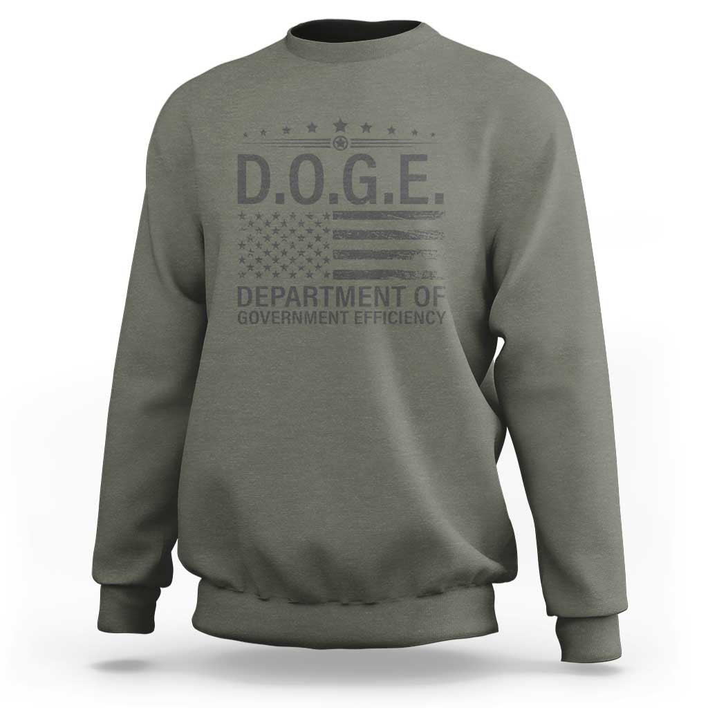 D.O.G.E. DOGE Department of Government Efficiency Sweatshirt TS10