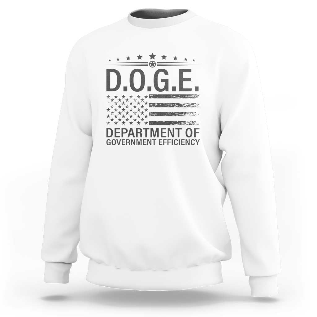 D.O.G.E. DOGE Department of Government Efficiency Sweatshirt TS10