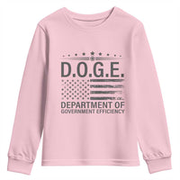 D.O.G.E. DOGE Department of Government Efficiency Youth Sweatshirt