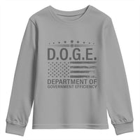 D.O.G.E. DOGE Department of Government Efficiency Youth Sweatshirt