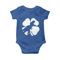Dinosaur St Patricks Day Shamrock Baby Onesie Silhouette Boys Toddler Kids