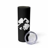 Dinosaur St Patricks Day Shamrock Skinny Tumbler Silhouette Boys Toddler Kids