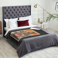 Zodiac Lunar New Year Of The Horse 2026 Throw Blanket Ramen Lovers