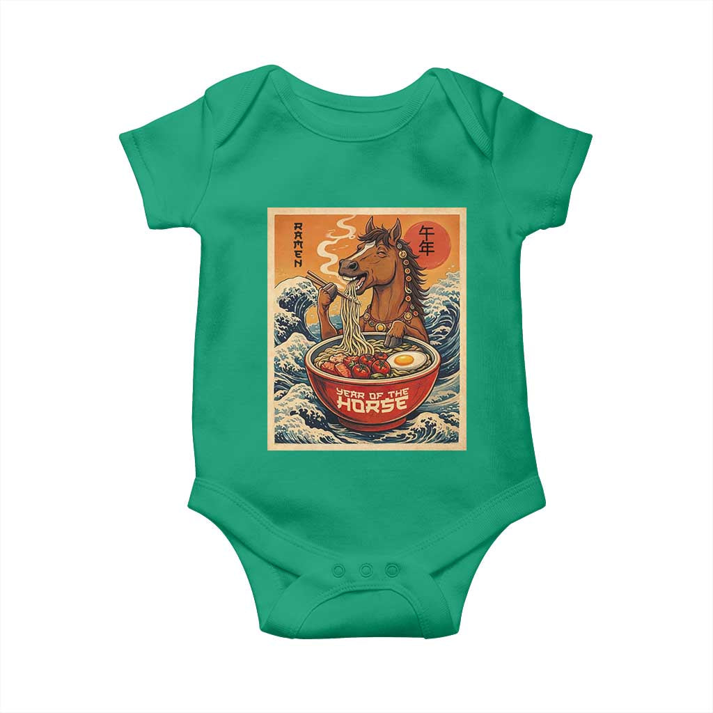 Zodiac Lunar New Year Of The Horse 2026 Baby Onesie Ramen Lovers
