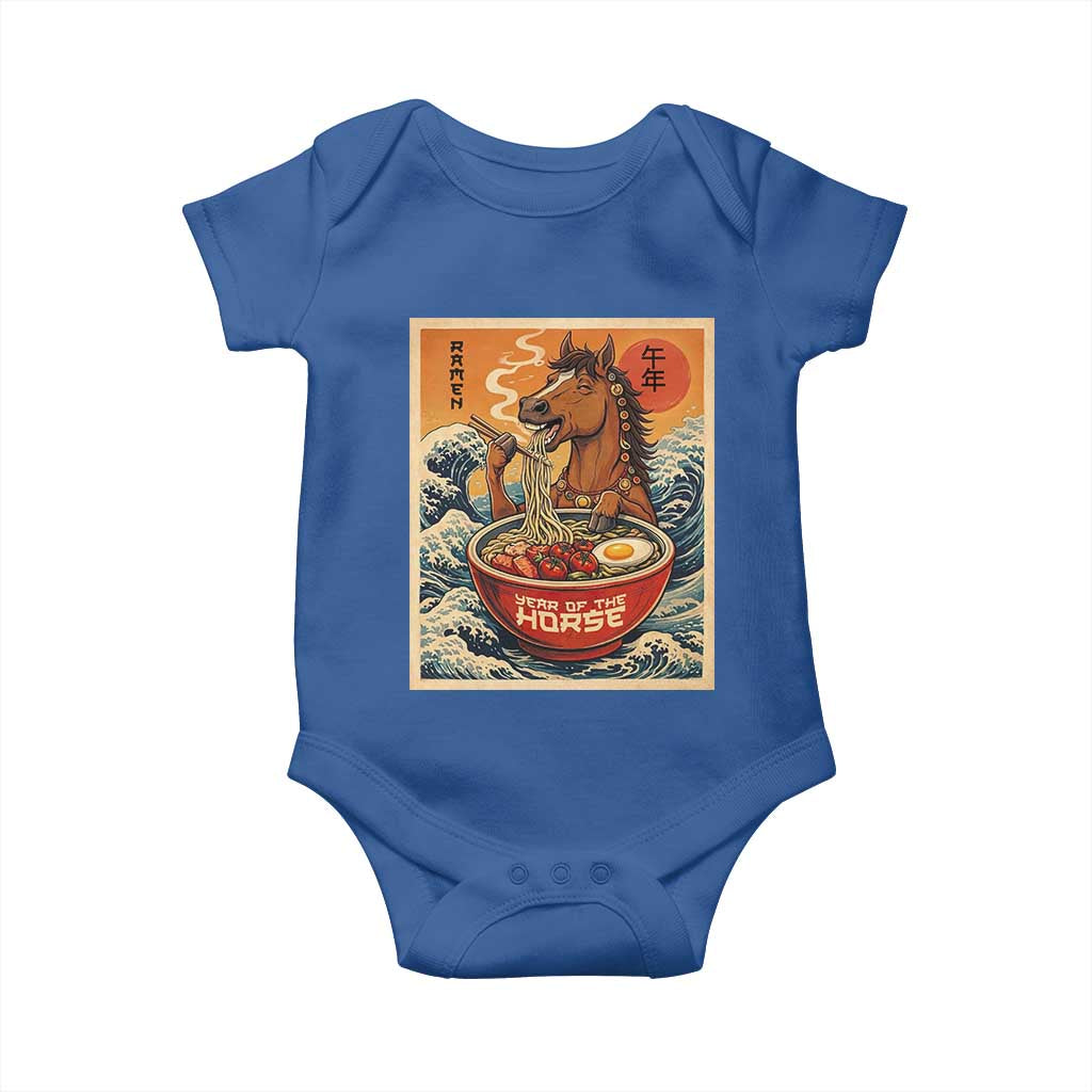 Zodiac Lunar New Year Of The Horse 2026 Baby Onesie Ramen Lovers
