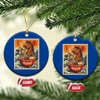 Zodiac Lunar New Year Of The Horse 2026 Ceramic Ornament Ramen Lovers