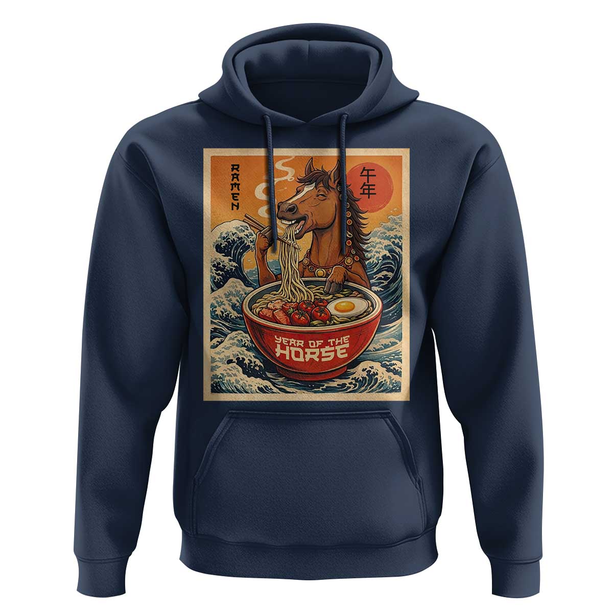 Zodiac Lunar New Year Of The Horse 2026 Hoodie Ramen Lovers