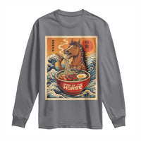 Zodiac Lunar New Year Of The Horse 2026 Long Sleeve Shirt Ramen Lovers