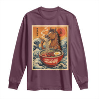 Zodiac Lunar New Year Of The Horse 2026 Long Sleeve Shirt Ramen Lovers