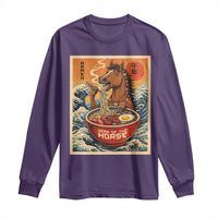 Zodiac Lunar New Year Of The Horse 2026 Long Sleeve Shirt Ramen Lovers