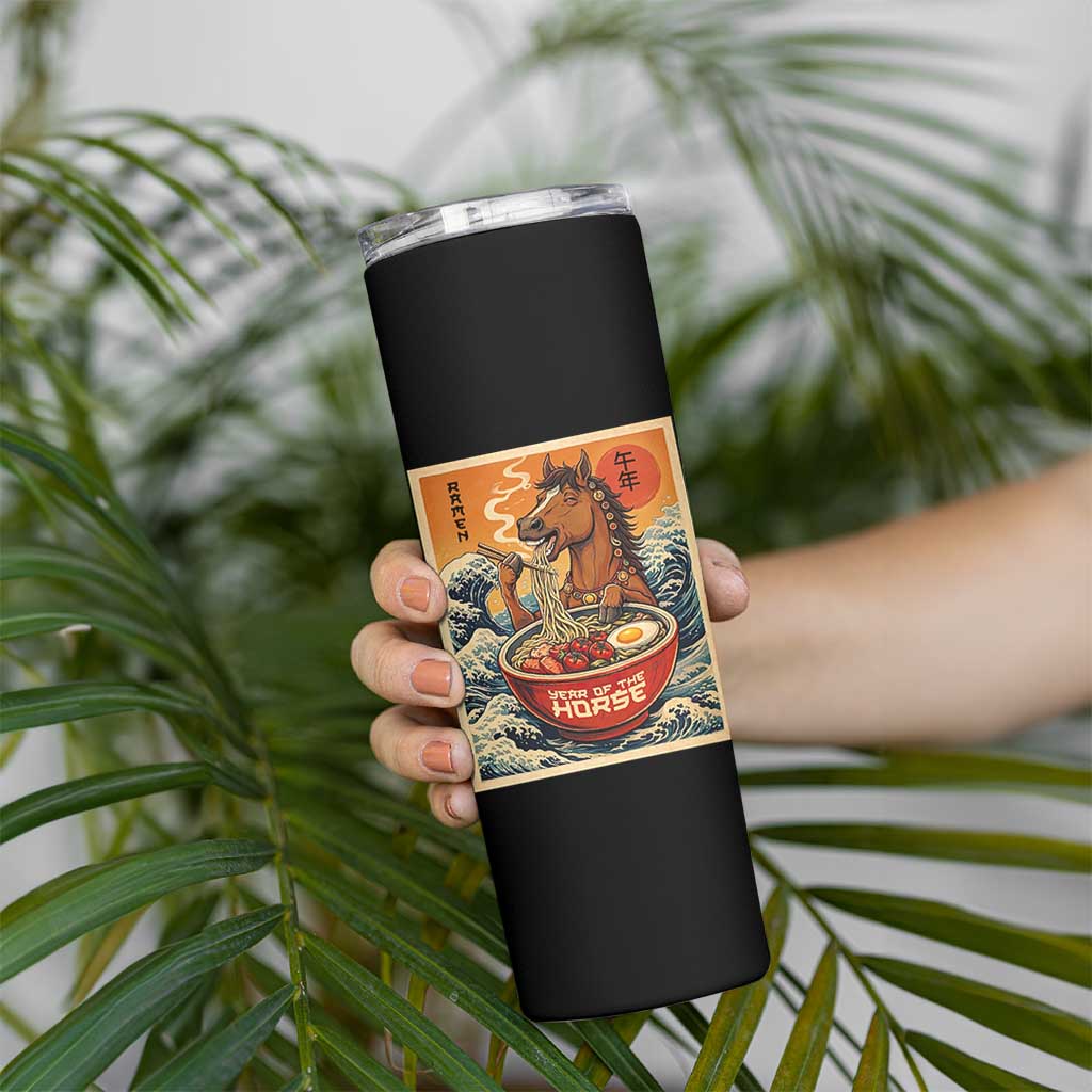 Zodiac Lunar New Year Of The Horse 2026 Skinny Tumbler Ramen Lovers