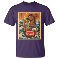Zodiac Lunar New Year Of The Horse 2026 T Shirt Ramen Lovers
