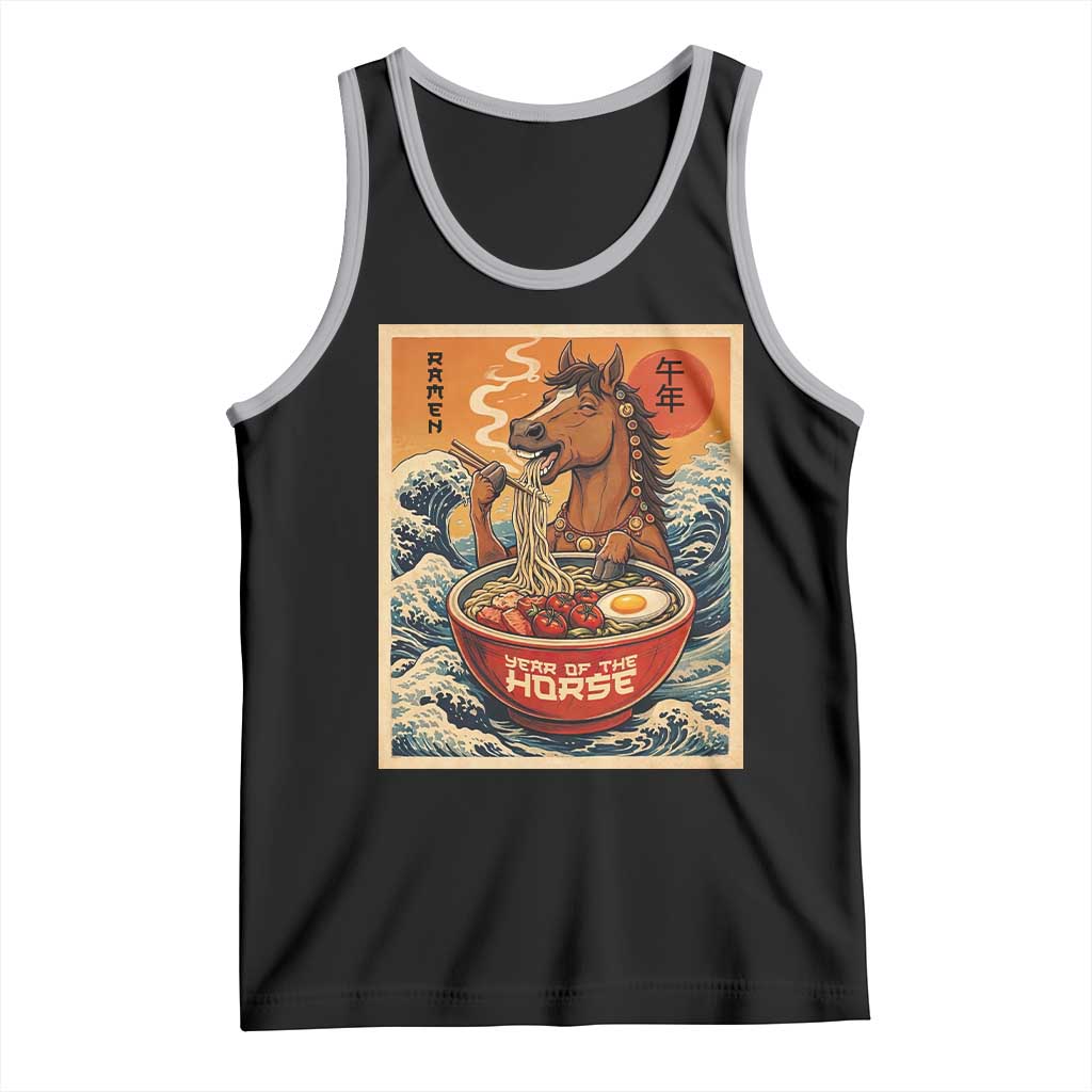 Zodiac Lunar New Year Of The Horse 2026 Tank Top Ramen Lovers