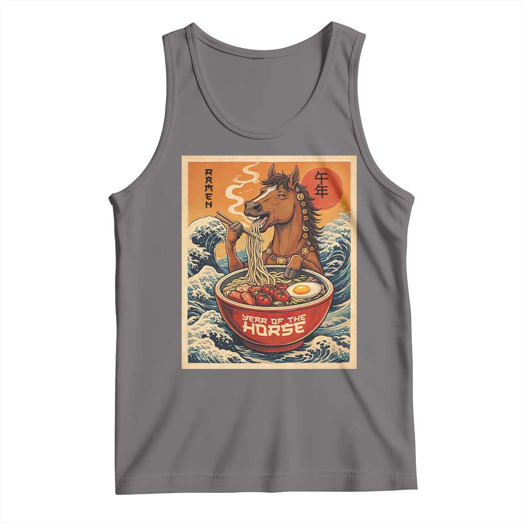 Zodiac Lunar New Year Of The Horse 2026 Tank Top Ramen Lovers