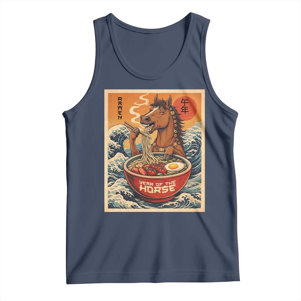 Zodiac Lunar New Year Of The Horse 2026 Tank Top Ramen Lovers