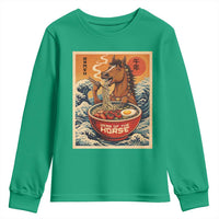Zodiac Lunar New Year Of The Horse 2026 Youth Sweatshirt Ramen Lovers