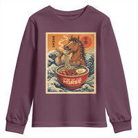 Zodiac Lunar New Year Of The Horse 2026 Youth Sweatshirt Ramen Lovers