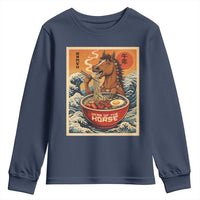 Zodiac Lunar New Year Of The Horse 2026 Youth Sweatshirt Ramen Lovers