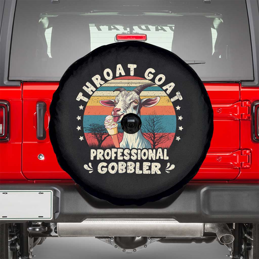 Throat Goat Spare Tire Cover Funny Dirty Humor Embarrassment Vintage - Wonder Print Shop