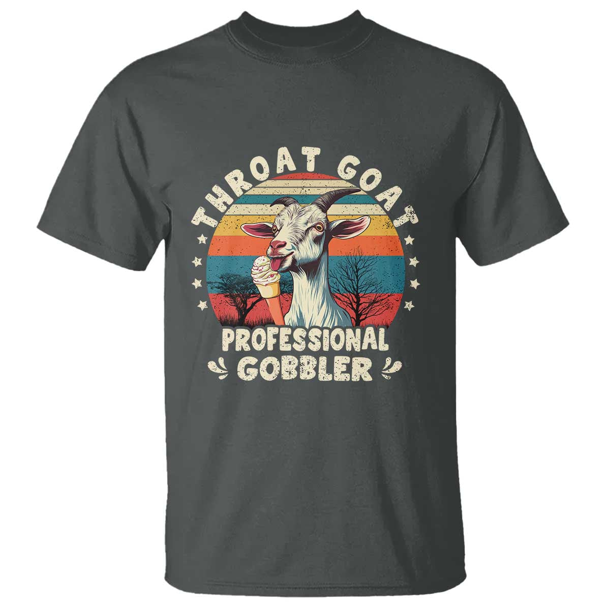 Throat Goat T Shirt Funny Dirty Humor Embarrassment Vintage - Wonder Print Shop