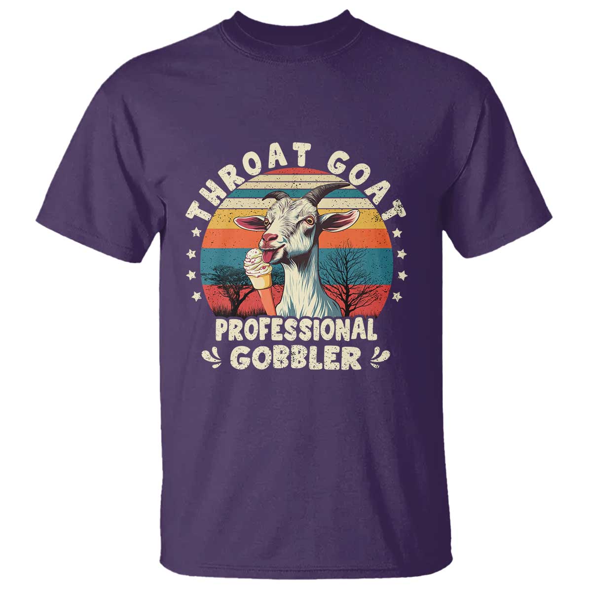 Throat Goat T Shirt Funny Dirty Humor Embarrassment Vintage - Wonder Print Shop