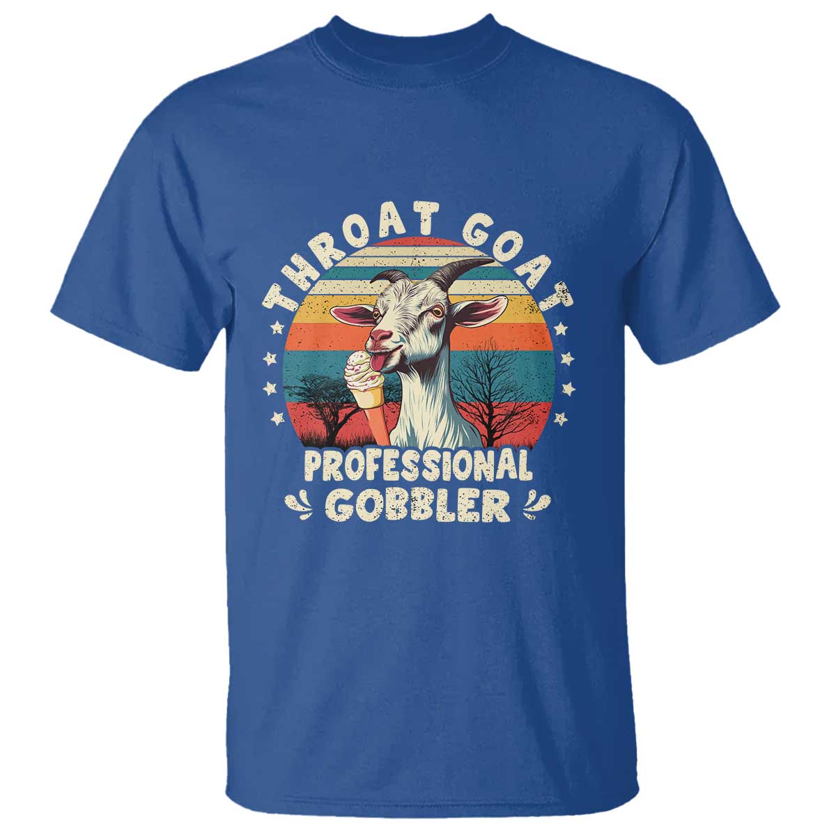 Throat Goat T Shirt Funny Dirty Humor Embarrassment Vintage - Wonder Print Shop