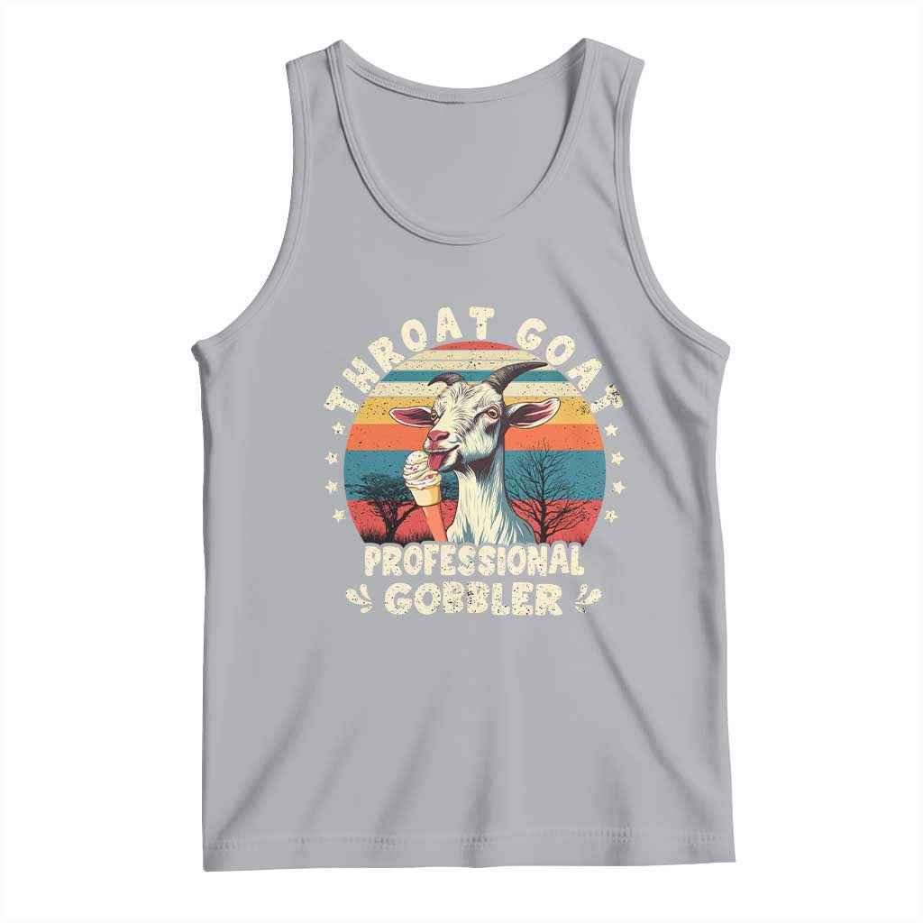 Throat Goat Tank Top Funny Dirty Humor Embarrassment Vintage - Wonder Print Shop