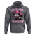 Cowboy Opossum Go On Now Git Hoodie Funny Possum Pink Cowgirl Hat Western Wild West - Wonder Print Shop