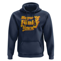 Retro Mayor of Funky Town Hoodie Funny Vintage 70s Disco Party