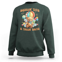 Shakin' Tits and Takin' Shits Sweatshirt Naughty Funny Inappropriate - Wonder Print Shop