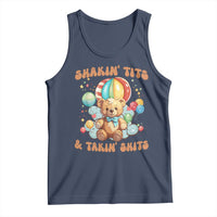Shakin' Tits and Takin' Shits Tank Top Naughty Funny Inappropriate - Wonder Print Shop