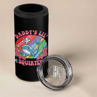 Funny Daddy's Lil Squirter Inappropriate Embarrassing 4 in 1 Can Cooler Tumbler - Wonder Print Shop