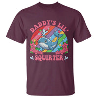 Funny Daddy's Lil Squirter Inappropriate Embarrassing T Shirt - Wonder Print Shop