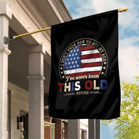 Dont Know How To Act My Age Garden Flag Vintage Funny Old Man Saying American Flag - Wonder Print Shop
