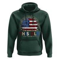 Dont Know How To Act My Age Hoodie Vintage Funny Old Man Saying American Flag - Wonder Print Shop