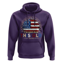 Dont Know How To Act My Age Hoodie Vintage Funny Old Man Saying American Flag - Wonder Print Shop