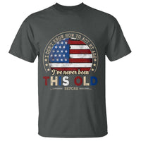 Dont Know How To Act My Age T Shirt Vintage Funny Old Man Saying American Flag - Wonder Print Shop